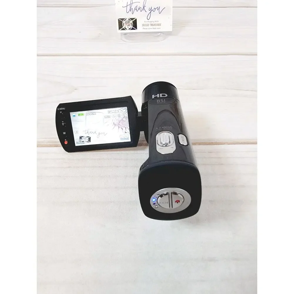 Samsung TOUCHSCREEN Camcorder HMX-T10BN W/Charger Battery Card Original Box